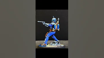 Jangofett Miniaturepainting Starwars Shatterpoint Paintingminiatures Paintingminis 