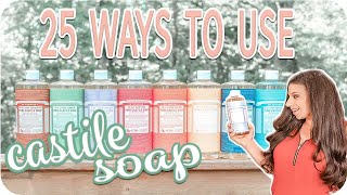 Dr Bronner's Castile Soap | What Is Castile Soap | Homemaker Tips