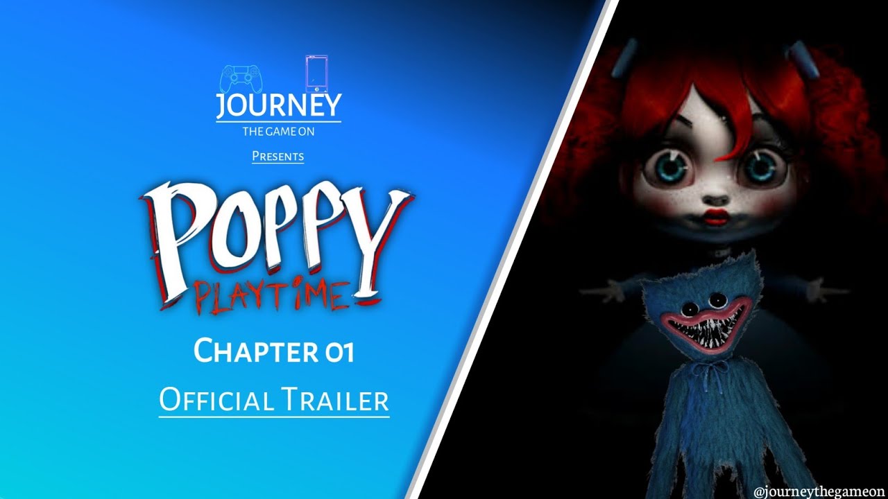 Poppy Playtime: Chapter 1  Official Game Trailer - Vídeo Dailymotion