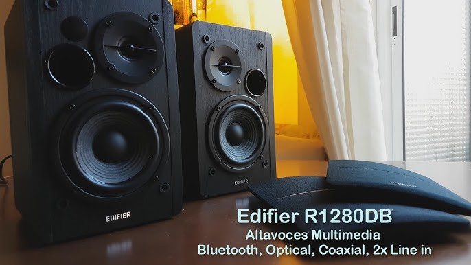 Review ALTAVOCES EDIFIER R1280DB, Los altavoces Bluetooth 4.0 de calidad  que estabas buscando 🔉