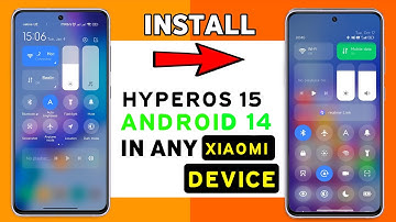 Install HyperOS Android 14 Control Center in Any Xiaomi #shorts