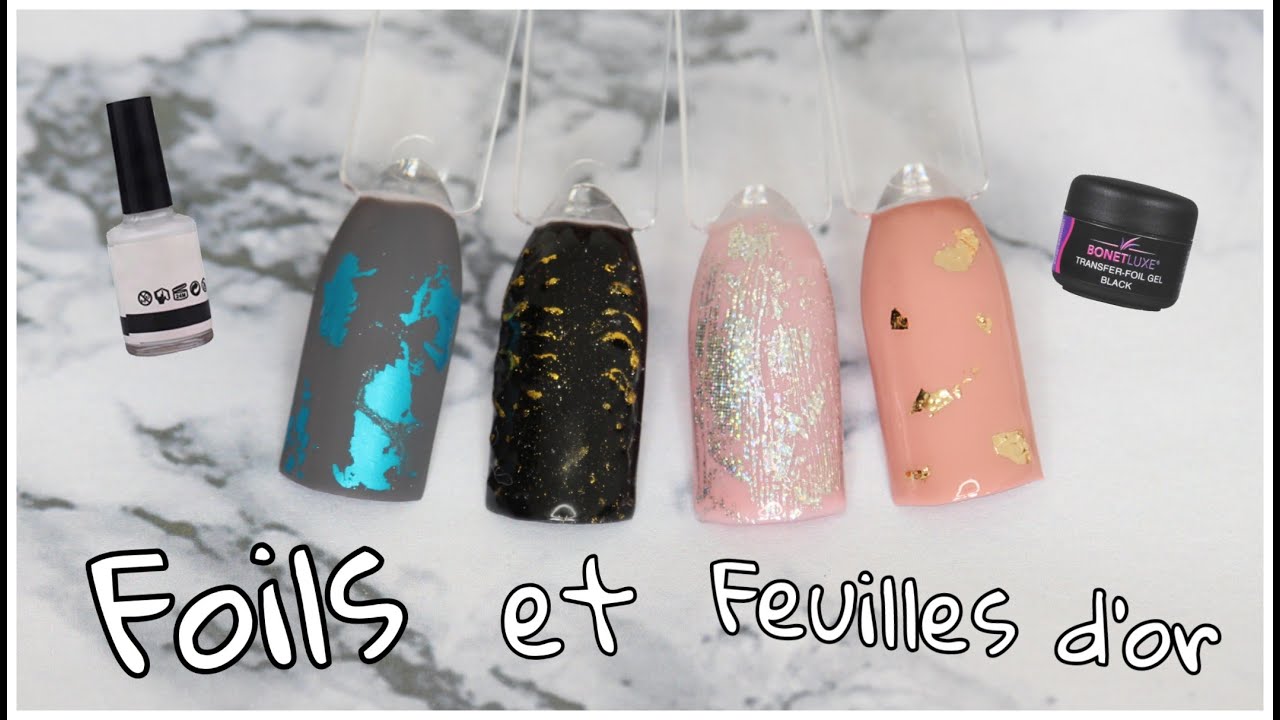 3 MÉTHODES ET POSE DE FEUILLES D'OR