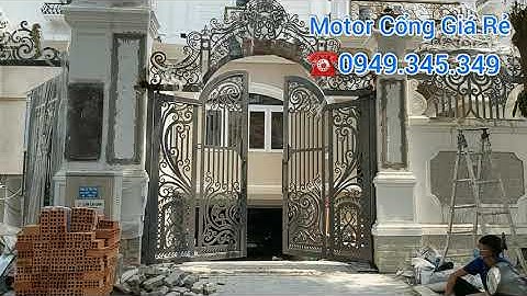 Cách Làm Cổng 2 Cánh Đóng Mở Tự Động Đơn Giản, Đẹp, Giá Rẻ