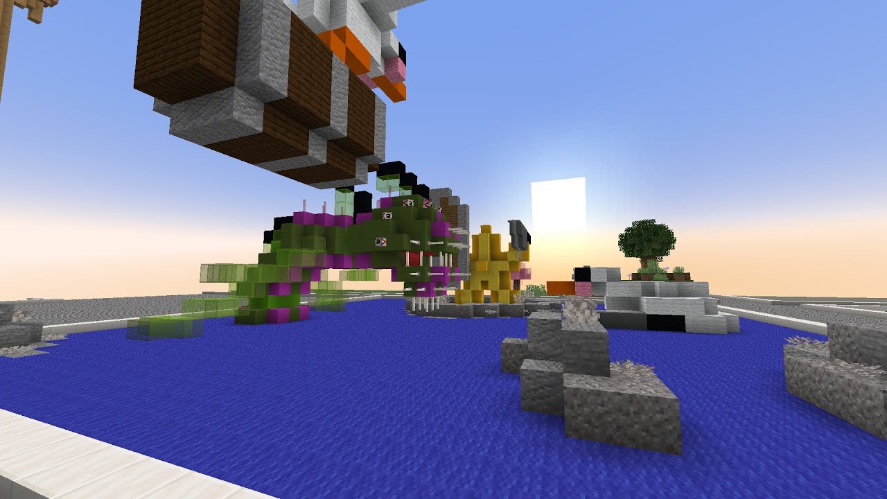 Manacube Weekly Build Comp, Theme Coral Reef - YouTube