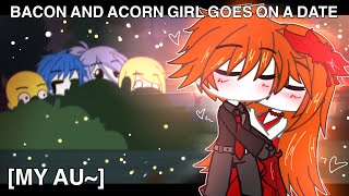 ❣️~Bacon and Acorn Girl goes on a date! ~❣️|| 🤍 Gacha Club 🤍 || MY AU  // 🥀 ROBLOX 🥀 / READ DESC