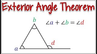 What is the Exterior Angle Theorem and Why Does it Work?