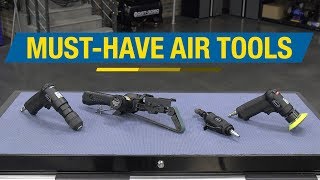 4 Must-Have Air Tools - Mini Belt Sander, Reversible Drill,  Die Grinder & 3" Sander! Eastwood