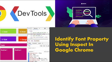Techie #15: Web - Identify Font Property Using Inspect In Google Chrome