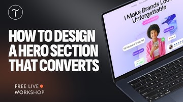 How to Design a Hero Section That Converts (In Tilda