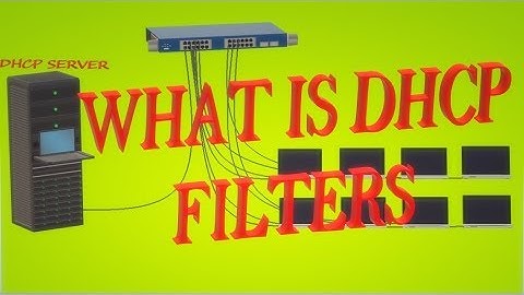 Learn How to USE DHCP FILTERING Option in windows server 2016