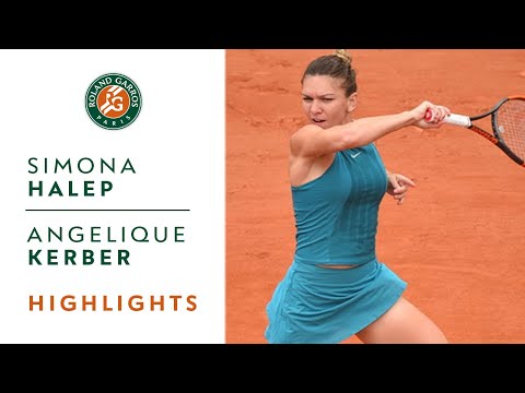 Simona Halep vs Angelique Kerber - Quarter-Final Highlights I Roland-Garros 2018