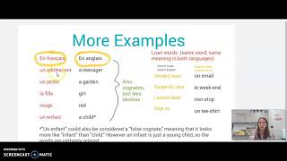 What is a Cognate