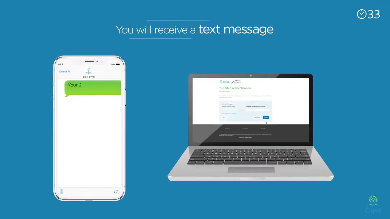 Cigna Global Healthcare Benefits 2 Factor Authentication - YouTube