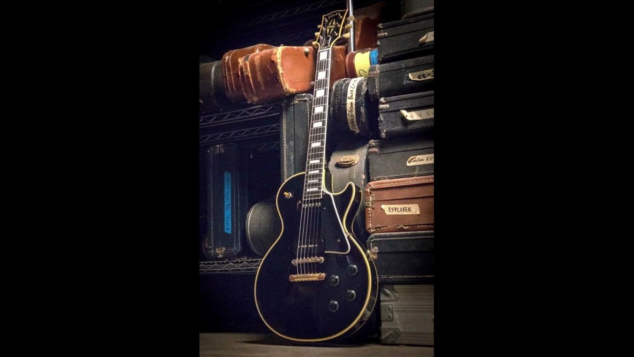 Blues Ballad Guitar Improv Over Backing Track Jam in B Minor 