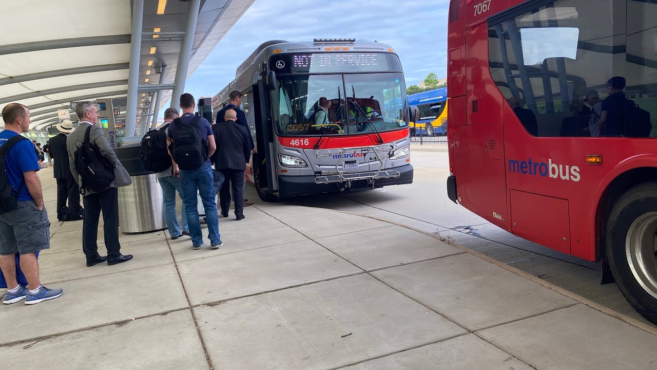 WMATA Metrobus 2022 New Flyer Xcelsior XD40 #4616 on Route 17K Full Ride