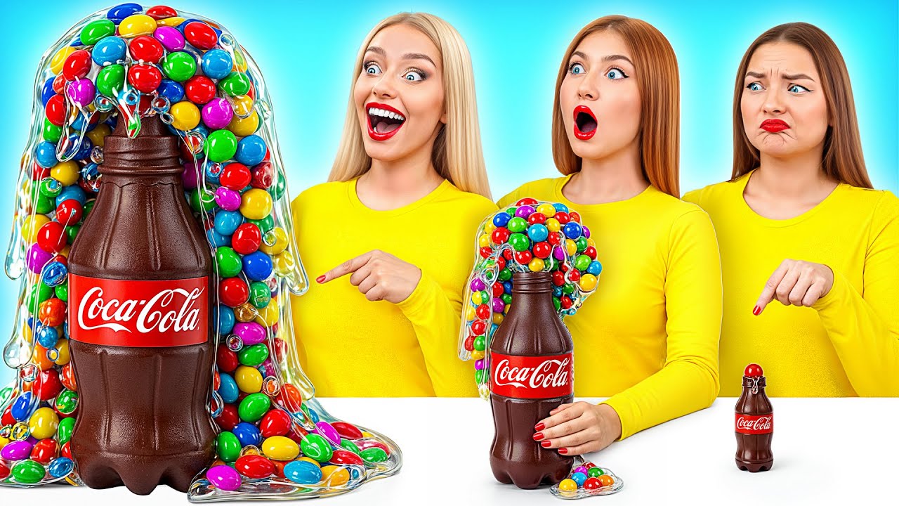 Большая, Средняя или Маленькая Тарелка Челлендж | Безумные Ситуации с Едой от Multi DO Joy