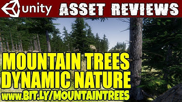 Unity Asset Reviews - Mountain Trees Dynamic Nature