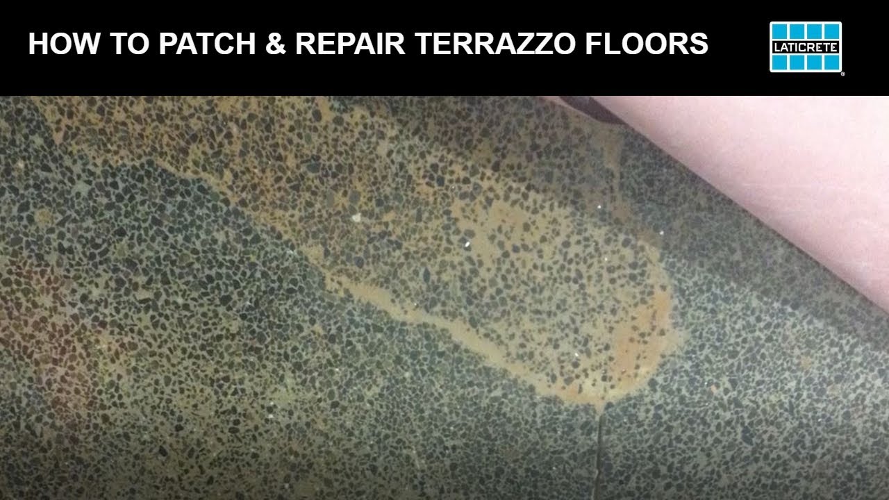 How To Patch Repair Fill Holes In Terrazzo Floors You