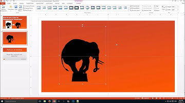 How to set a Color to Transparent in PowerPoint