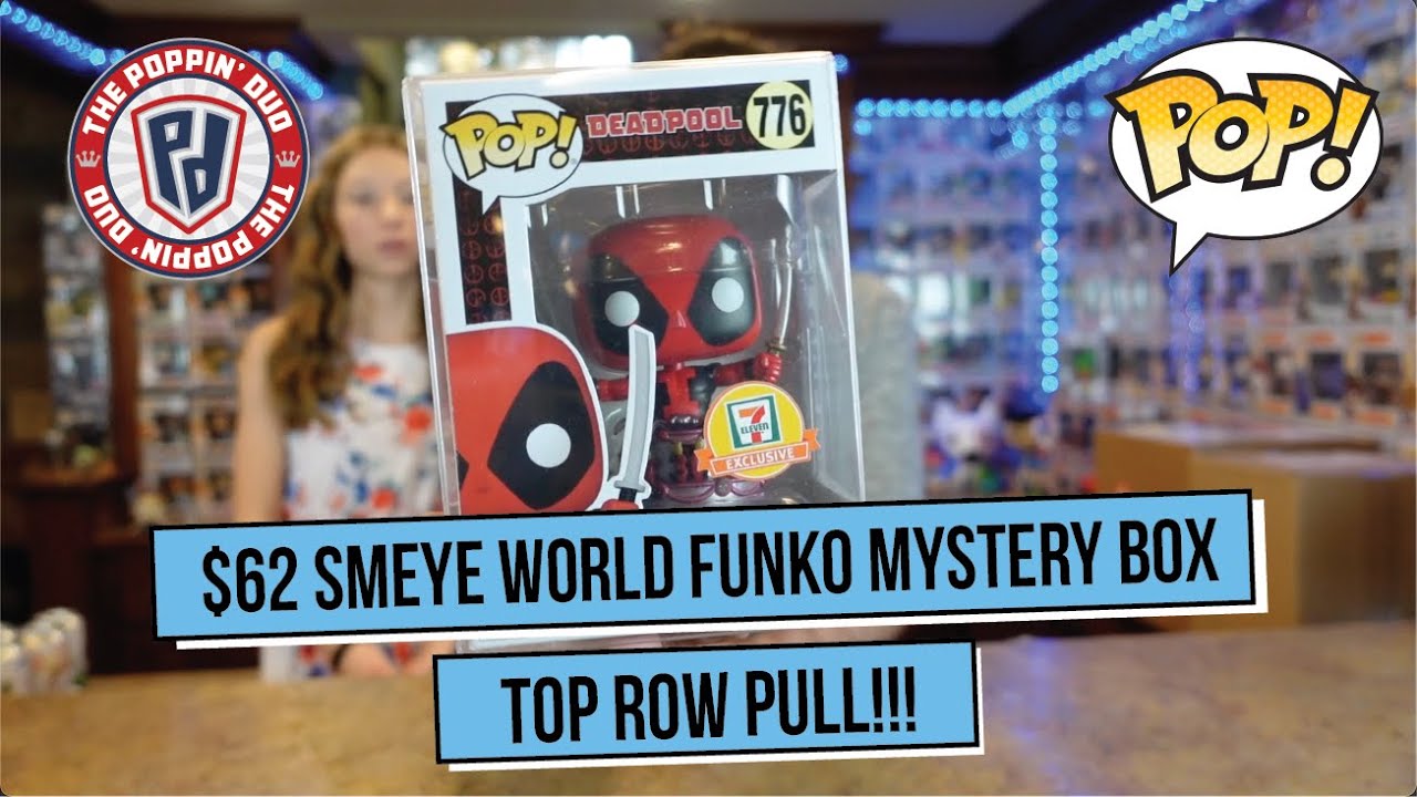 SMEYE WORLD $62 FUNKO POP MYSTERY BOX! Smeye Anniversary Warm Up Box! TOP ROW HIT!! GRAIL?