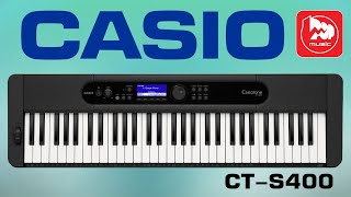 картинка: Синтезатор Casio CT-S400 (лёгкий и доступный Casiotone, с движком AiX). Новинка 2021!