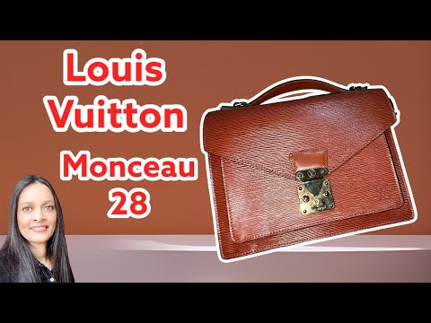 Review: Louis Vuitton Monceau 28 #louisvuitton #louisvuittonlover  #prelovedbag 