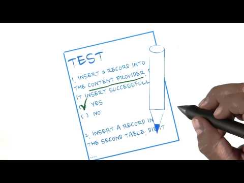 Coding the Content Provider - Developing Android Apps