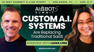 Liana Ling Reveals Why Custom AI Systems Are Replacing Traditional SaaS