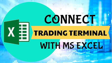 How to get live stock market data in Excel from the broker