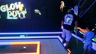 GLOW PUTT MINI GOLF | ellehcimae
