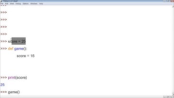 Python Tutorial 28 - Variable Scope for Functions and Priority