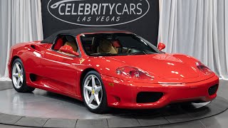 2004 Ferrari 360 Spider | At Celebrity Cars Las Vegas