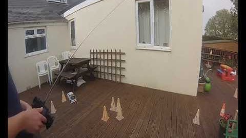 Yokomo MR4-TC SD CGM practise drift session