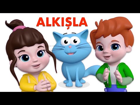 Kediyi Seviyorsan Alkışla - Eğlenceli Bebek Şarkıları - Mini Anima