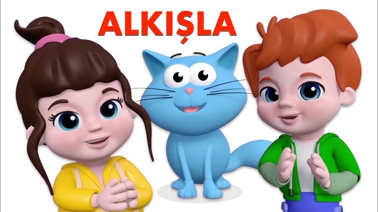 Kediyi Seviyorsan Alkışla Eğlenceli Bebek Şarkıları Mini Anima