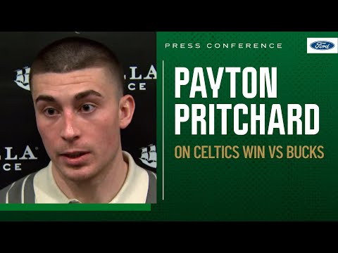 Payton Pritchard talks getting fired up after Patrick Beverley gave the Celtics the 'too small'