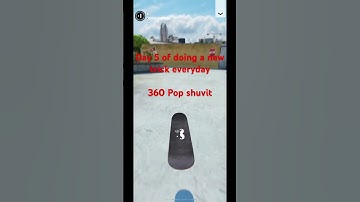360 Pop shuvit | One trick everyday in Touch Grind Skate 2
