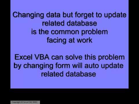 Auto Update Database When Change of Form