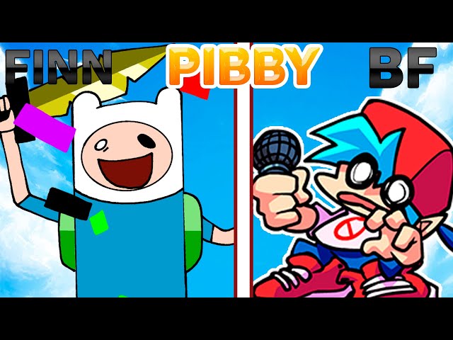Idea for a pibby joke mod were Finn is fed up with bf rap battling him for  the 20th time.(second image unrelated) : r/FridayNightFunkin