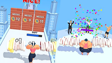 Weight Runner 3D 🏋🏻‍♂️💪🏋🏻‍♂️ NEW UPDATE!! All Levels Gameplay Walkthrough