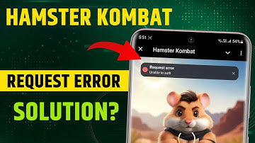 Hamster Kombat Request Error Unable to auth | Hamster Kombat request error problem