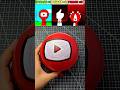 Make Sprunki OC Emoji 160 (Youtube Icon) out of balloon #sprunkioc #diyballoon #emoji #youtubeicon
