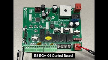 E8 500 Travel Function with EGA04 - new version