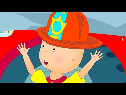 Caillou The Firefighter Caillou New Adventures Cartoons For Kids WildBrain Bananas