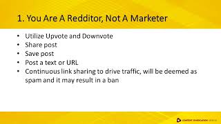 How do I get FREE traffic from Reddit - FREE traffic course