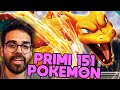 DARIO MOCCIA REAGISCE al NUVO SET dei PRIMI 151 POKEMON