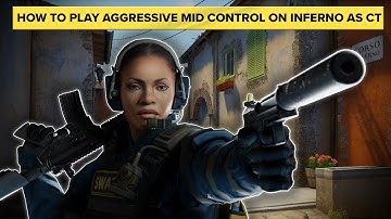 How to Play Aggressive Mid Control on Inferno as CT - Lesson by CS2 Coach Hecklerr