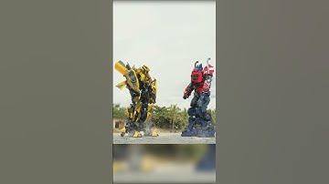 Optimus Prime vs Megatron Fight Scene #2 #shorts #transformers #robot