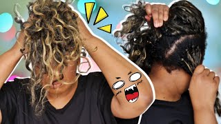 ️ Como quitar fácil las trenzas de ganchillo ó crochet braids (cabello sintetico)