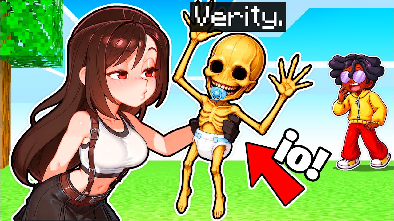 DIVENTO un CUCCIOLO di VERITY per INFASTIDIRE i MIEI AMICI Su Minecraft!